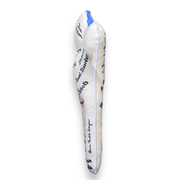 Humorous Vintage Woman Acupuncture Feminine Aging Blue Haired Cloth Voodoo Doll - Picture 8 of 14